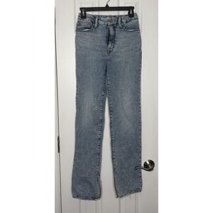 Good American Women's Denim Light Wash Jeans Blue Size 2/26‎